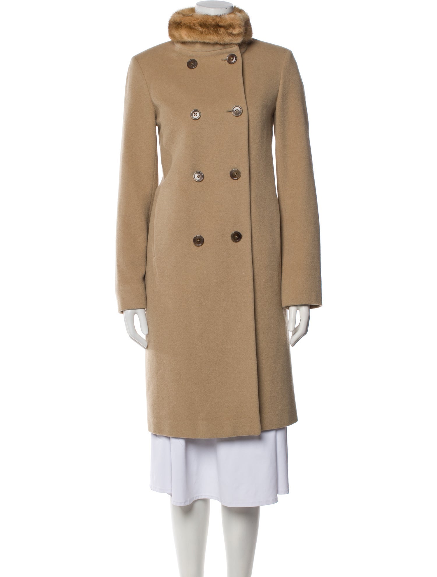 Jil Sander Wool Peacoat