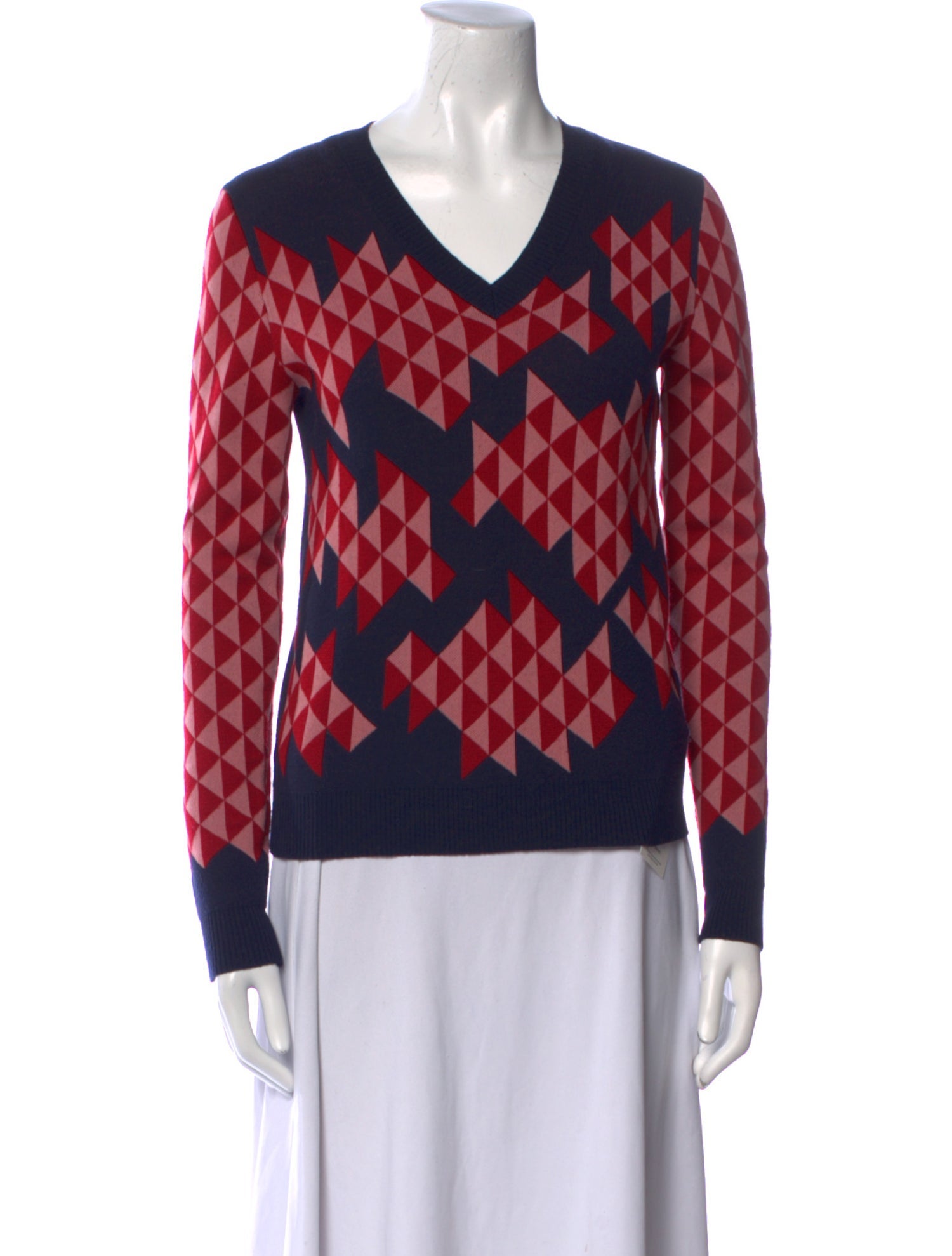 Jil Sander Wool Printed Sweater
