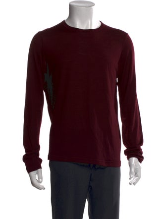Jil Sander Crew Neck Long Sleeve Pullover