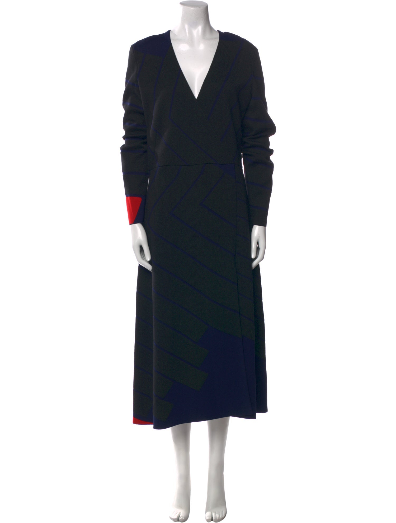 Jil Sander Printed Long Dress