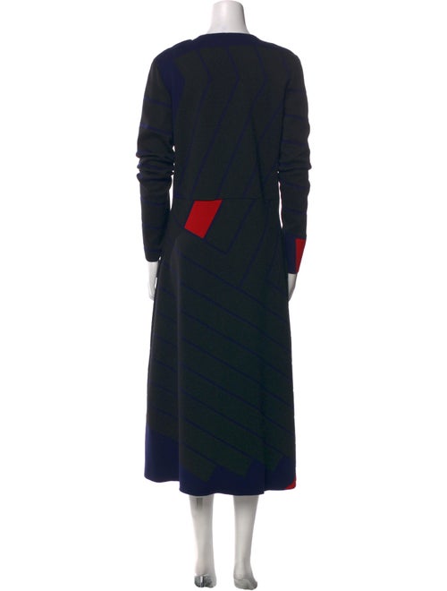 Jil Sander Printed Long Dress