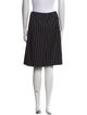 Jil Sander Wool Knee-Length Skirt