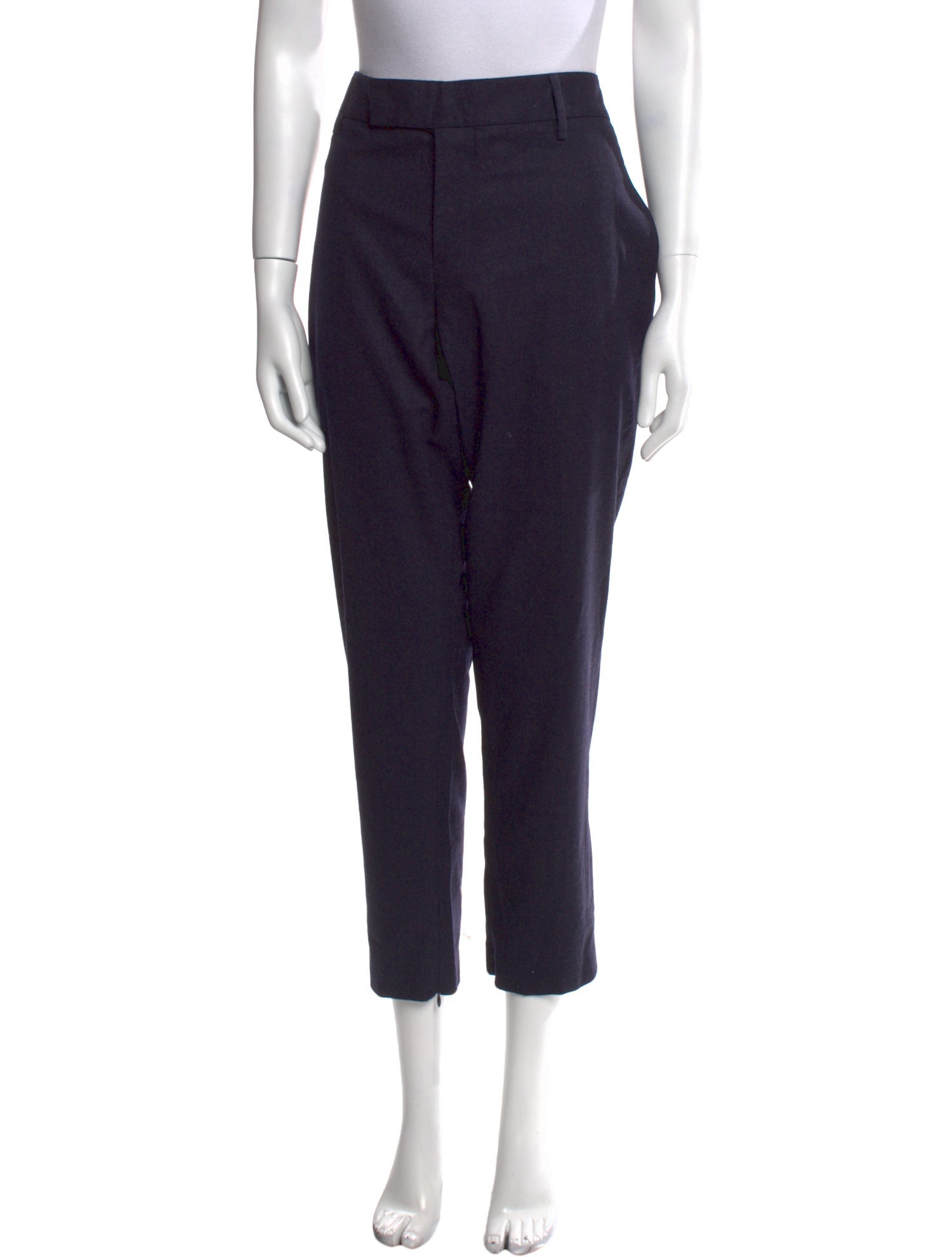 Jil Sander Virgin Wool Straight Leg Pants