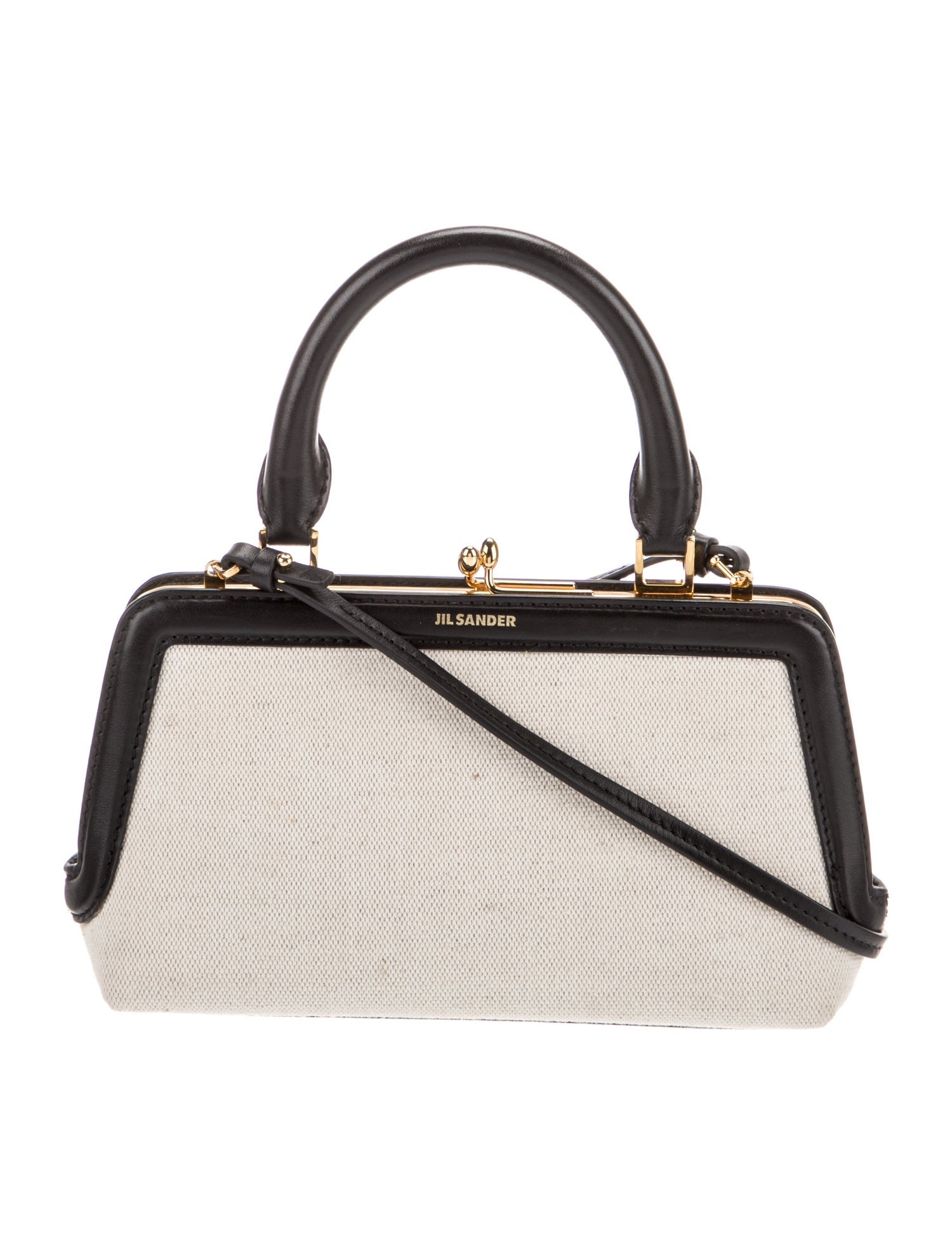 Jil Sander Canvas Shoulder Bag