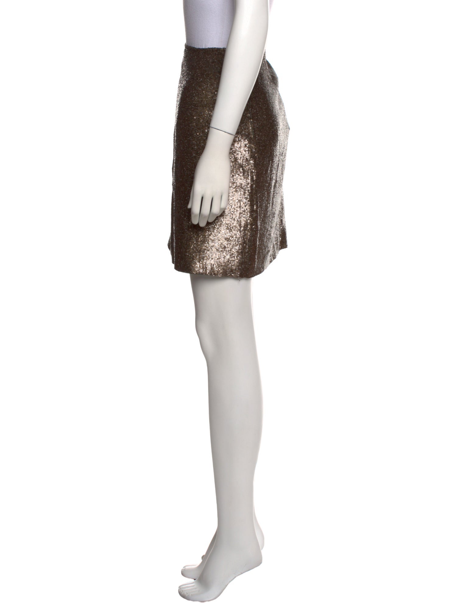 Jil Sander Silk Mini Skirt