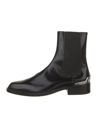 Jil Sander Leather Chelsea Boots