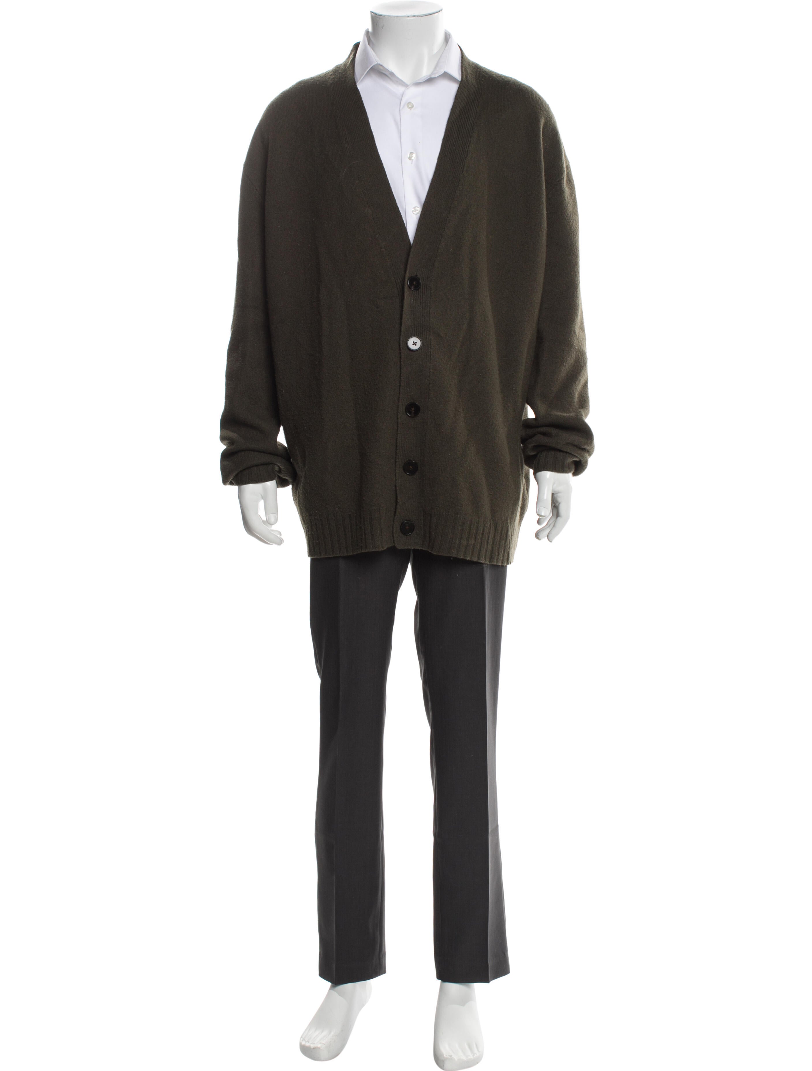 Jil Sander Wool V-Neck Cardigan