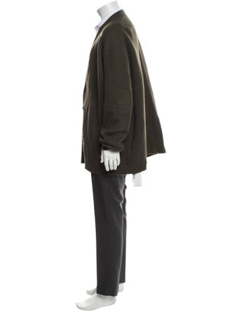 Jil Sander Wool V-Neck Cardigan