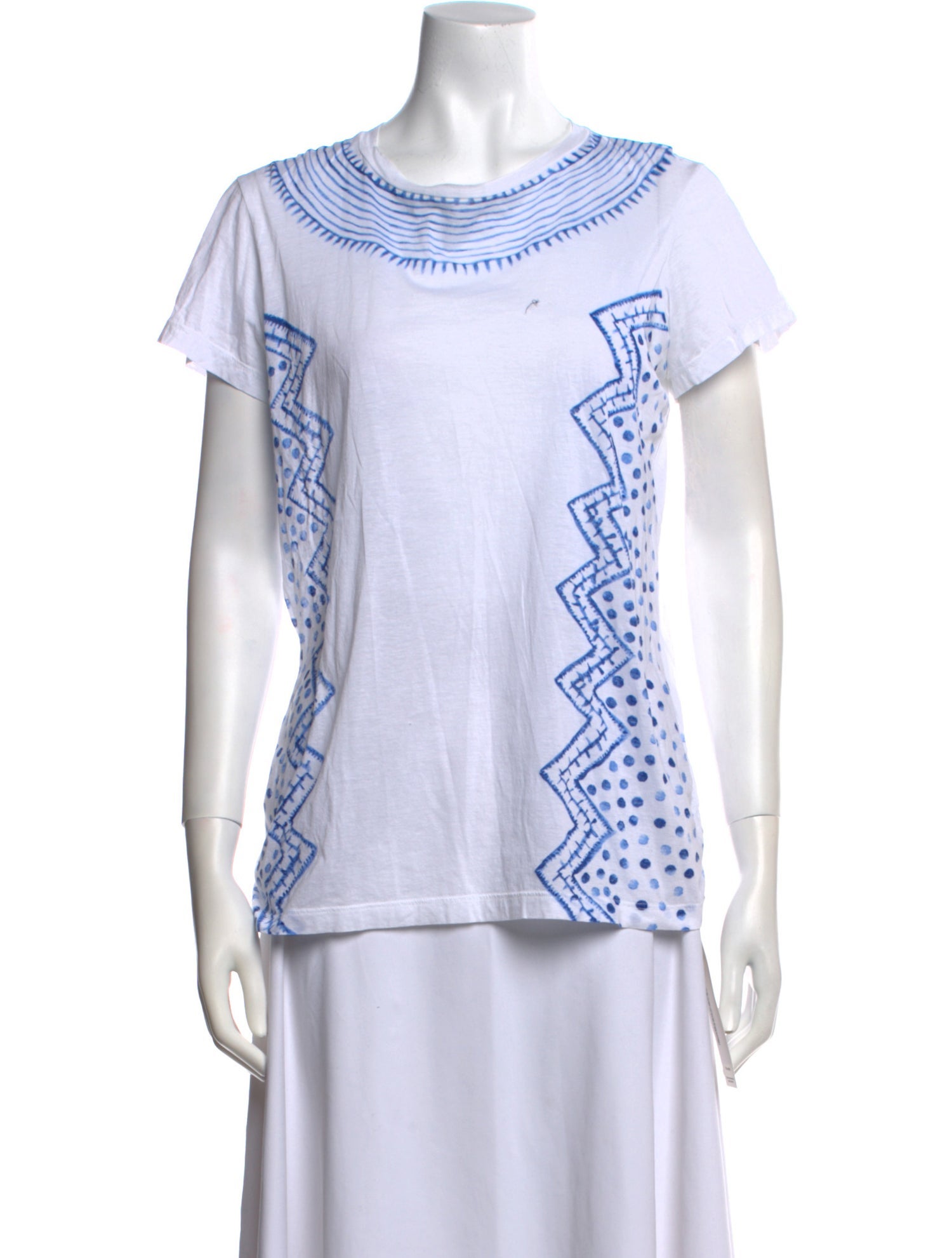 Jil Sander Printed Crew Neck T-Shirt