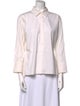 Jil Sander Three-Quarter Sleeve Button-Up Top