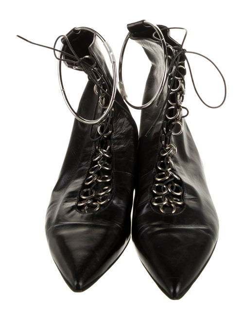 Jil Sander Leather Lace-Up Boots