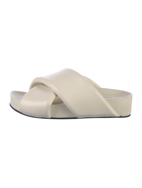 Jil Sander Leather Slides