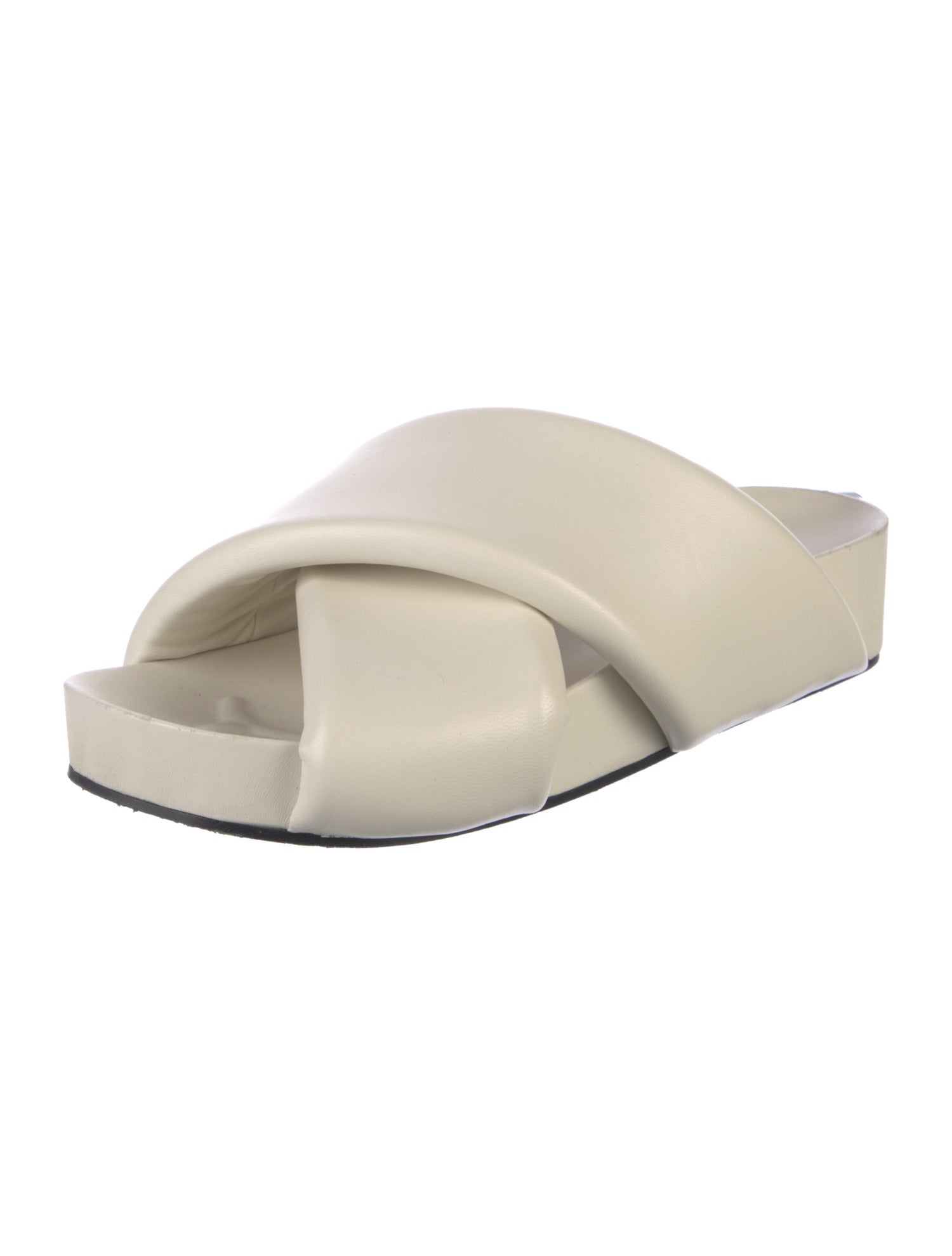 Jil Sander Leather Slides