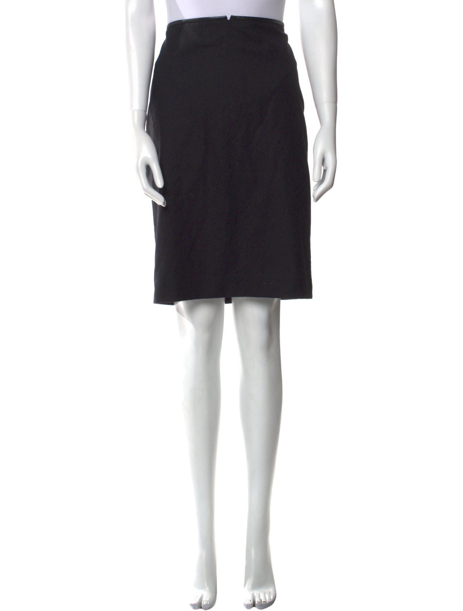 Jil Sander Virgin Wool Knee-Length Skirt