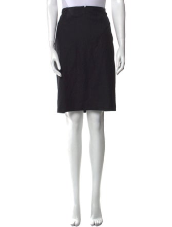 Jil Sander Virgin Wool Knee-Length Skirt