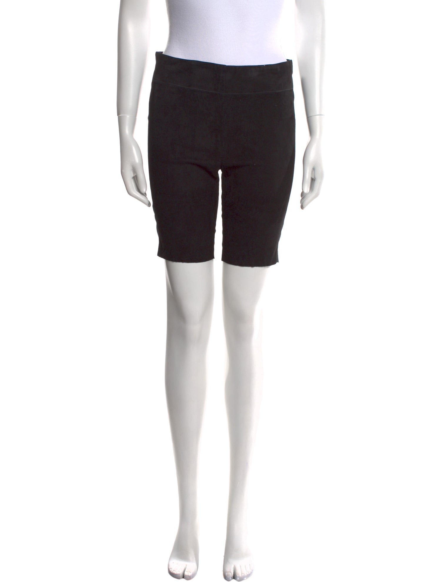 Jil Sander Suede Knee-Length Shorts