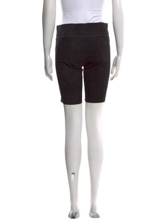 Jil Sander Suede Knee-Length Shorts