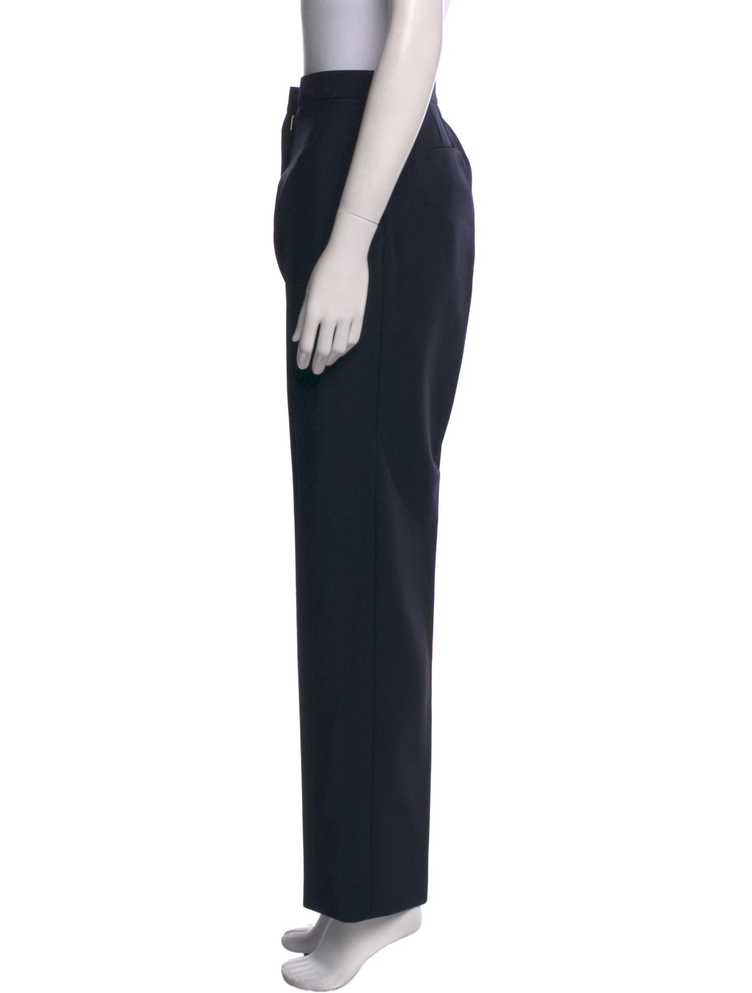 Jil Sander Virgin Wool Straight Leg Pants