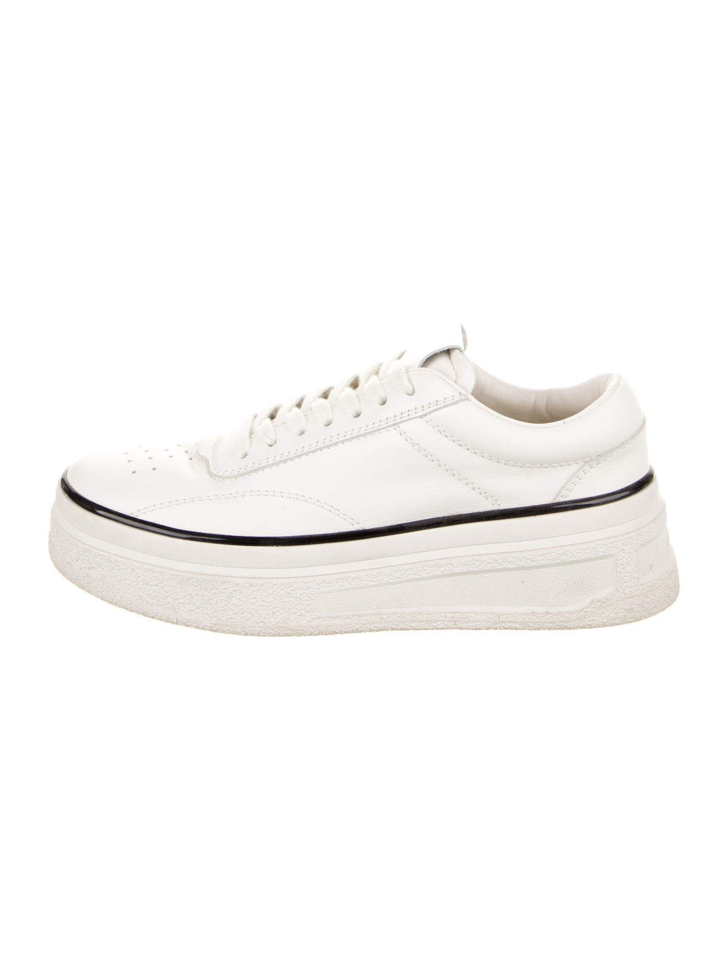 Jil Sander Leather Sneakers