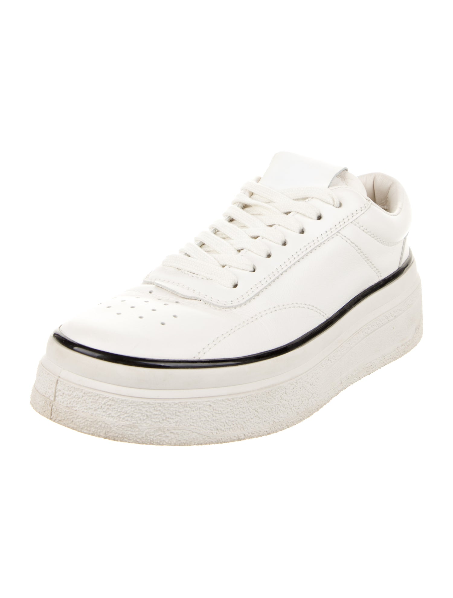 Jil Sander Leather Sneakers