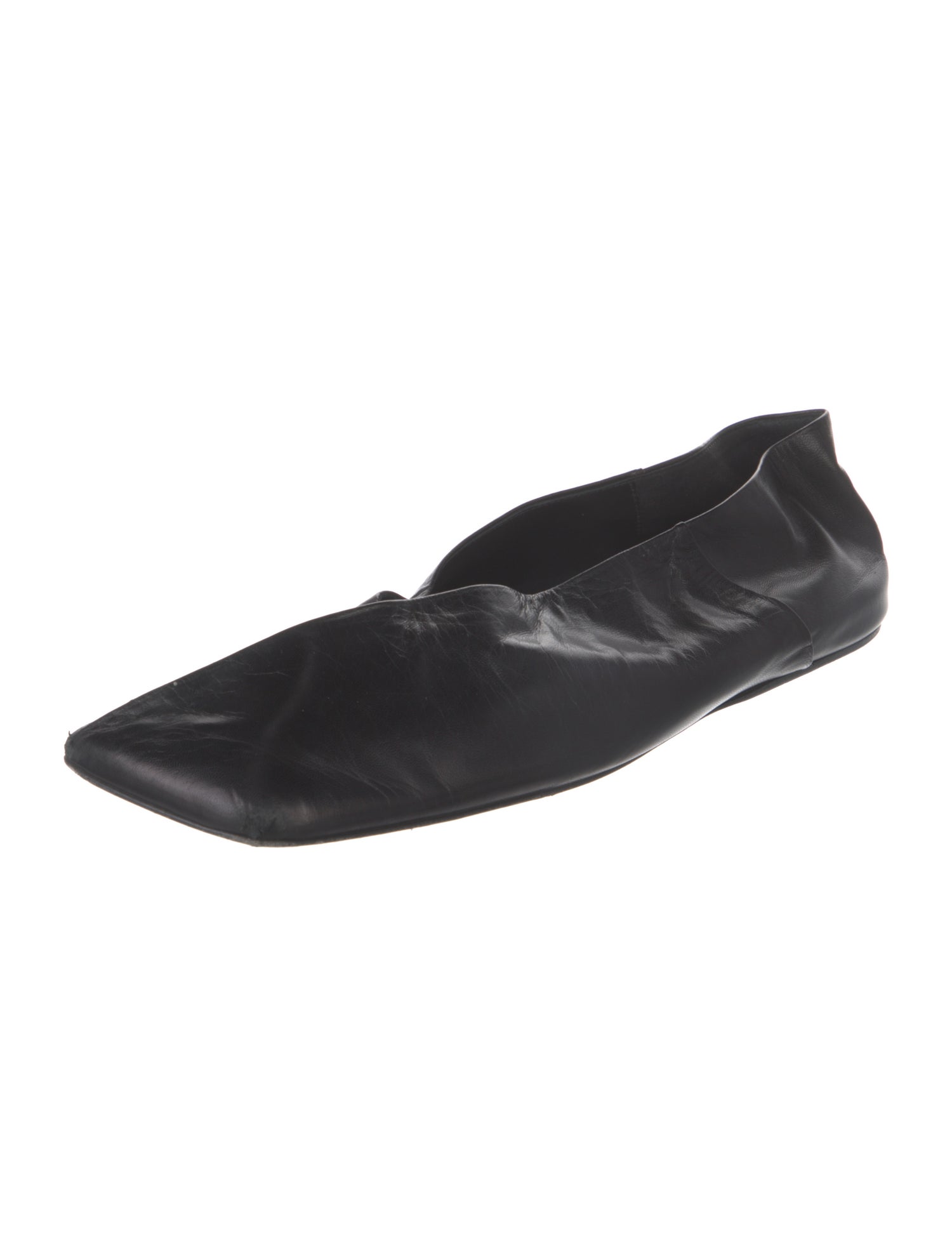 Jil Sander Leather Ballet Flats