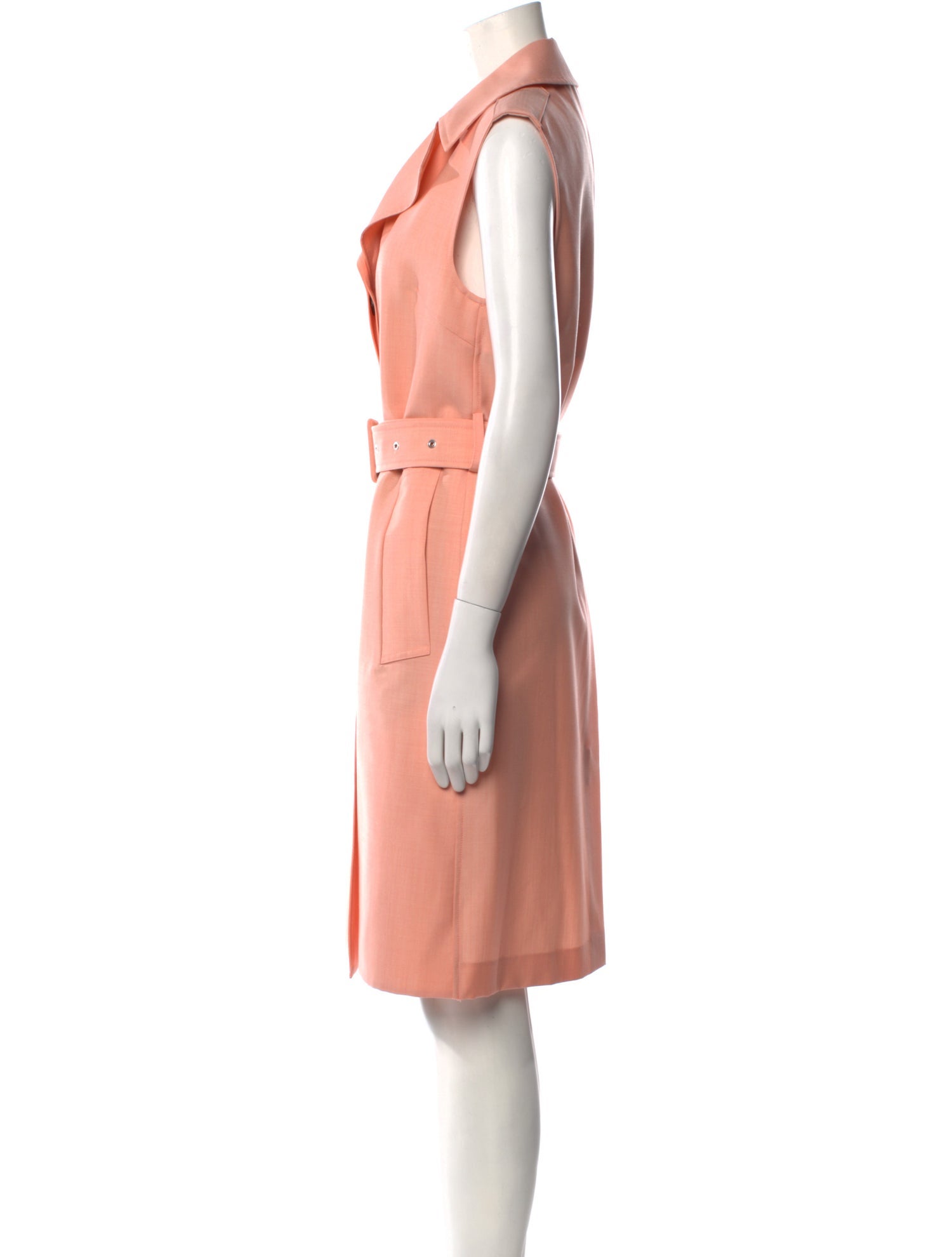 Jil Sander Wool Knee-Length Dress