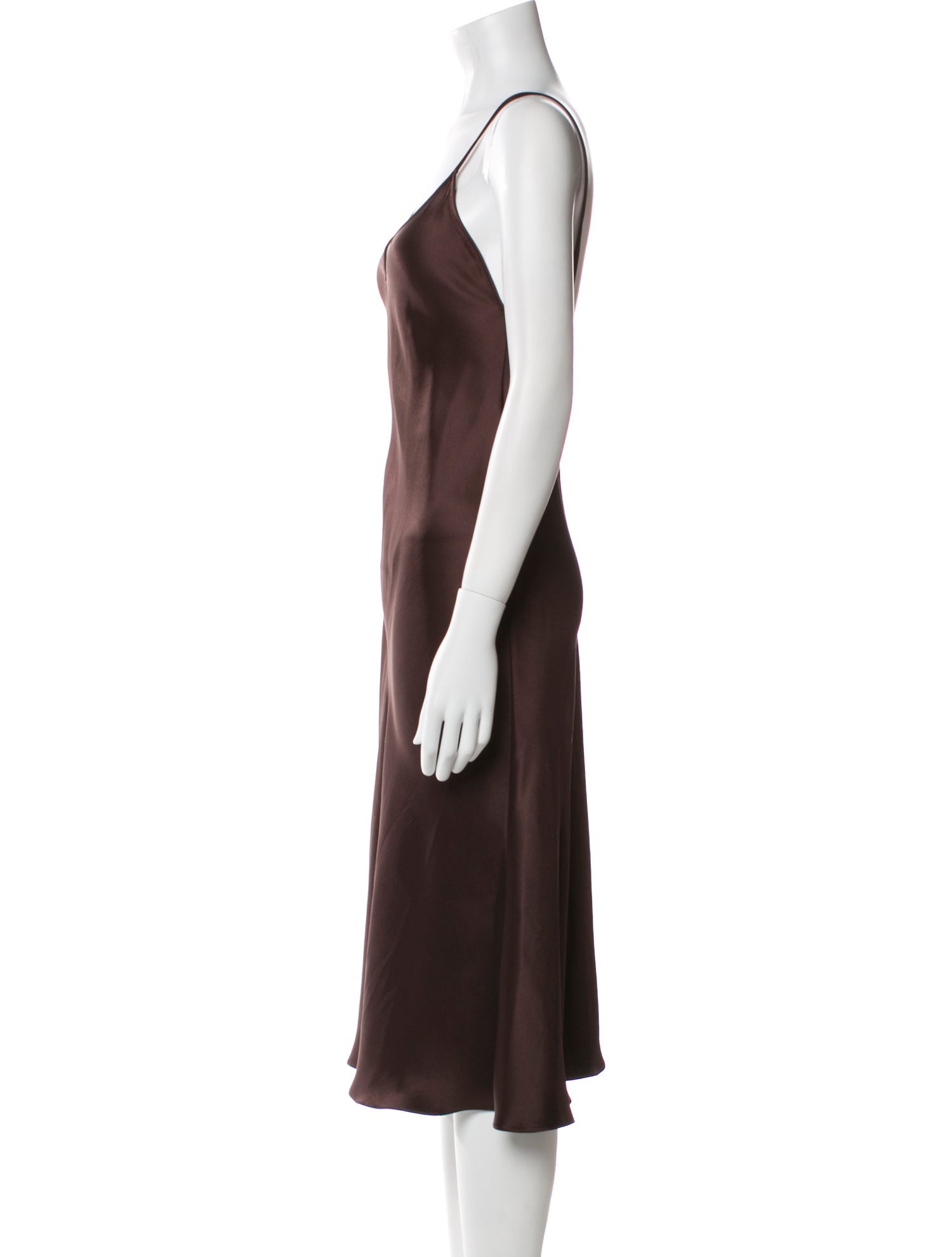 Jil Sander Silk Knee-Length Dress