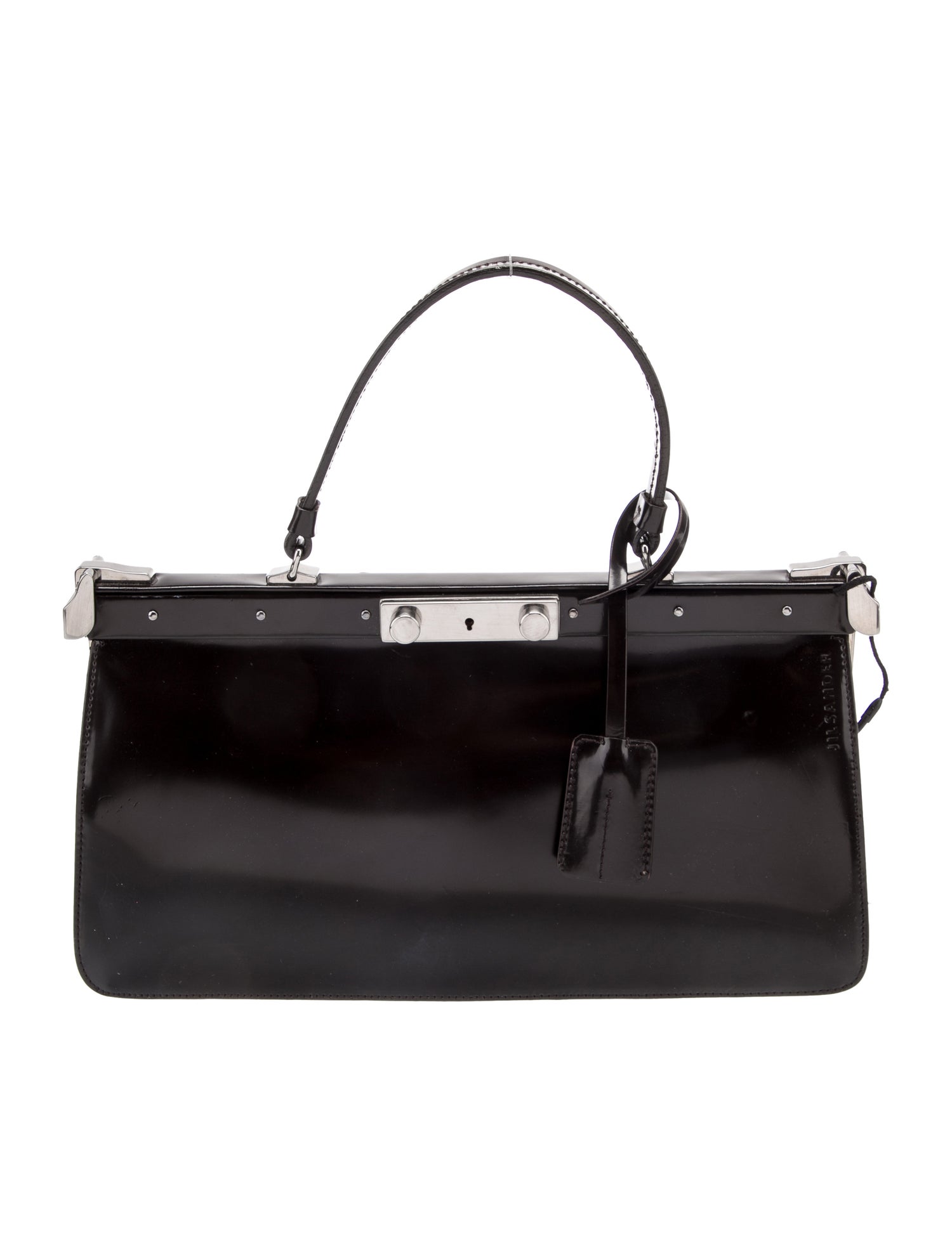 Jil Sander Leather Top Handle Bag