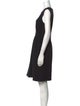 Jil Sander Wool Mini Dress