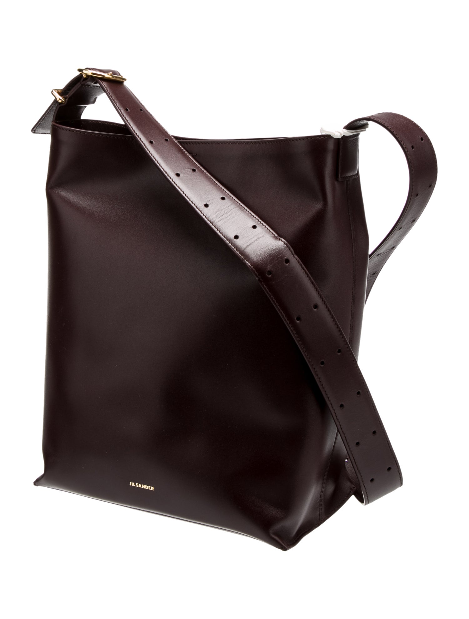 Jil Sander Leather Cannolo w/ Tags