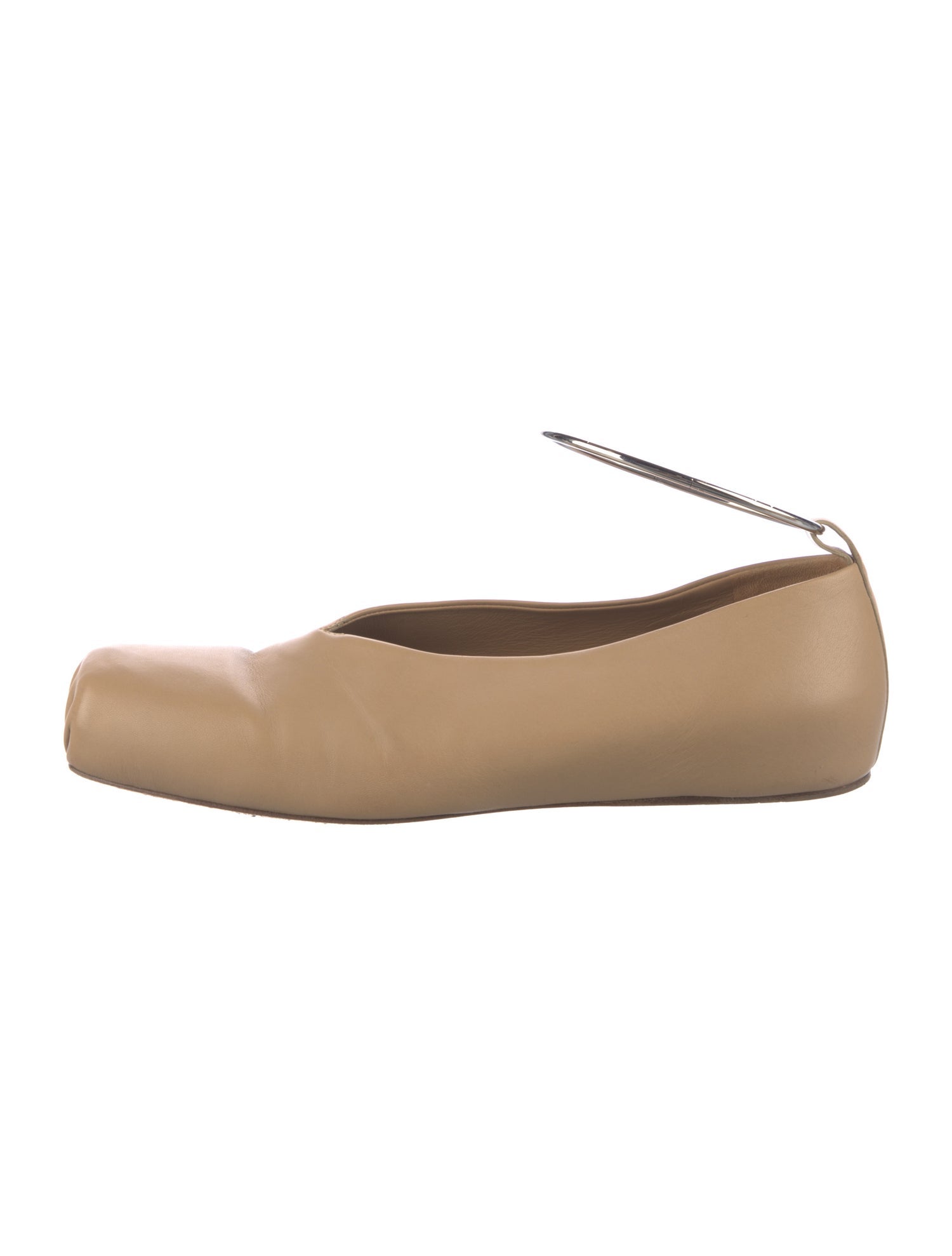 Jil Sander Leather Ballet Flats