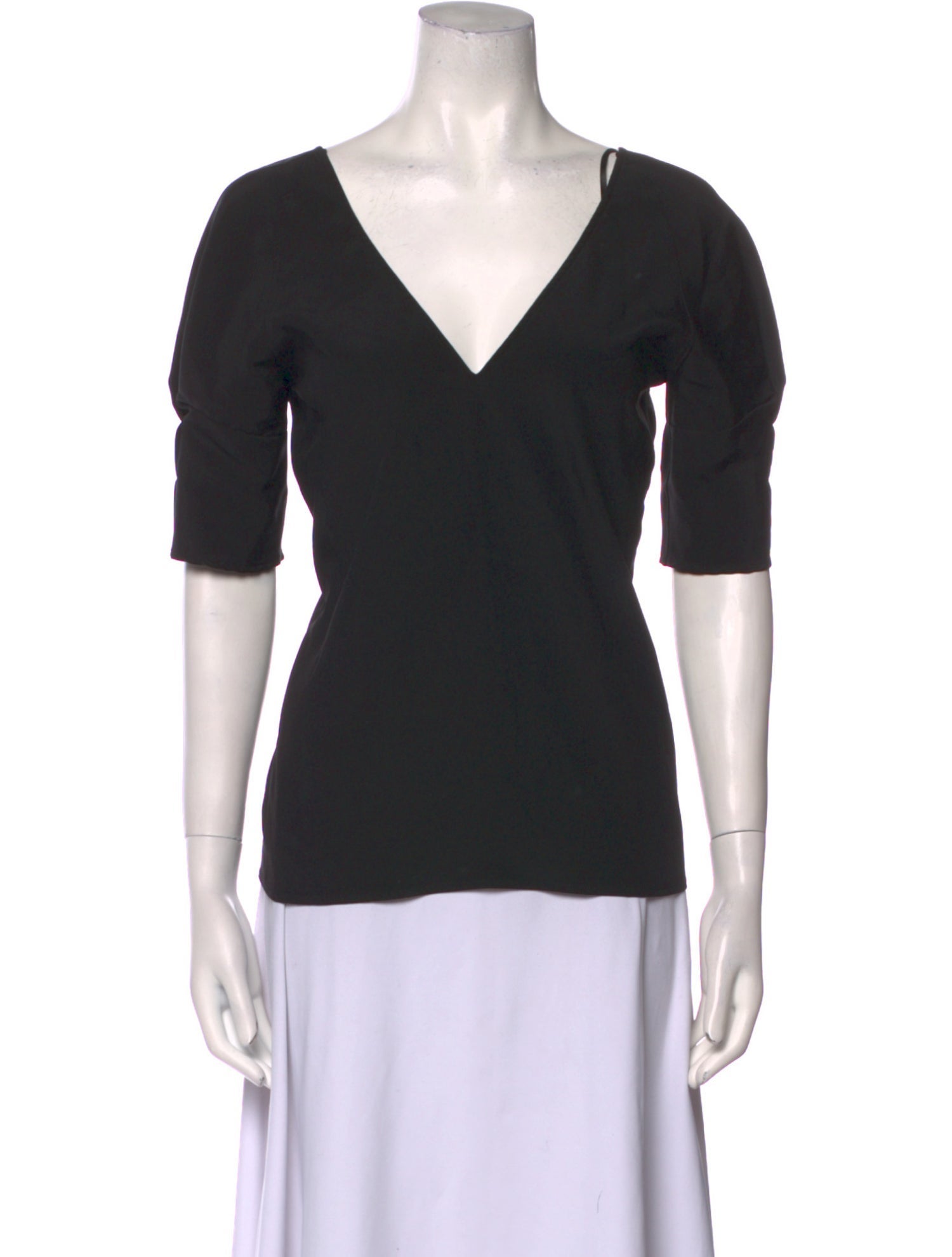 Jil Sander V-Neck Short Sleeve T-Shirt