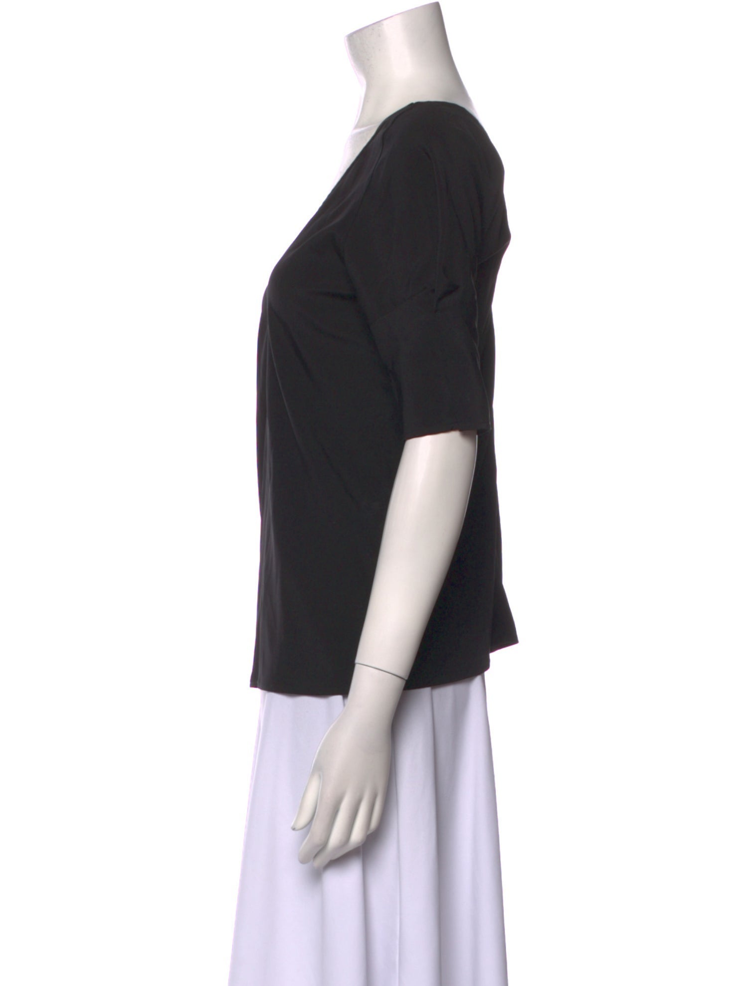 Jil Sander V-Neck Short Sleeve T-Shirt