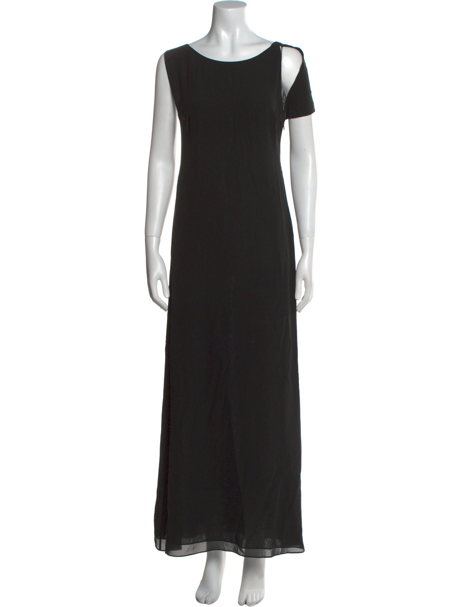 Jil Sander Scoop Neck Long Dress
