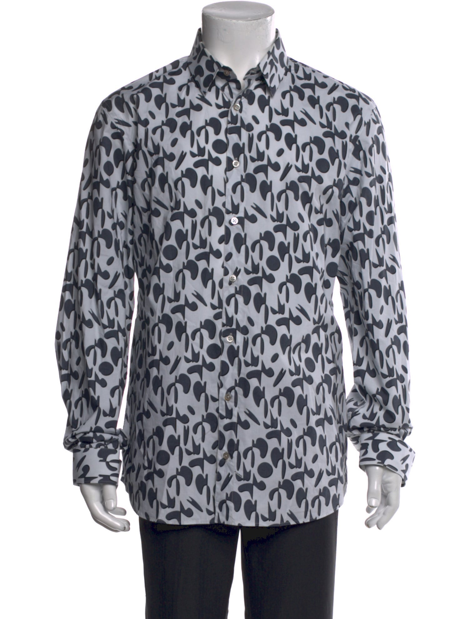 Jil Sander Printed Long Sleeve Shirt