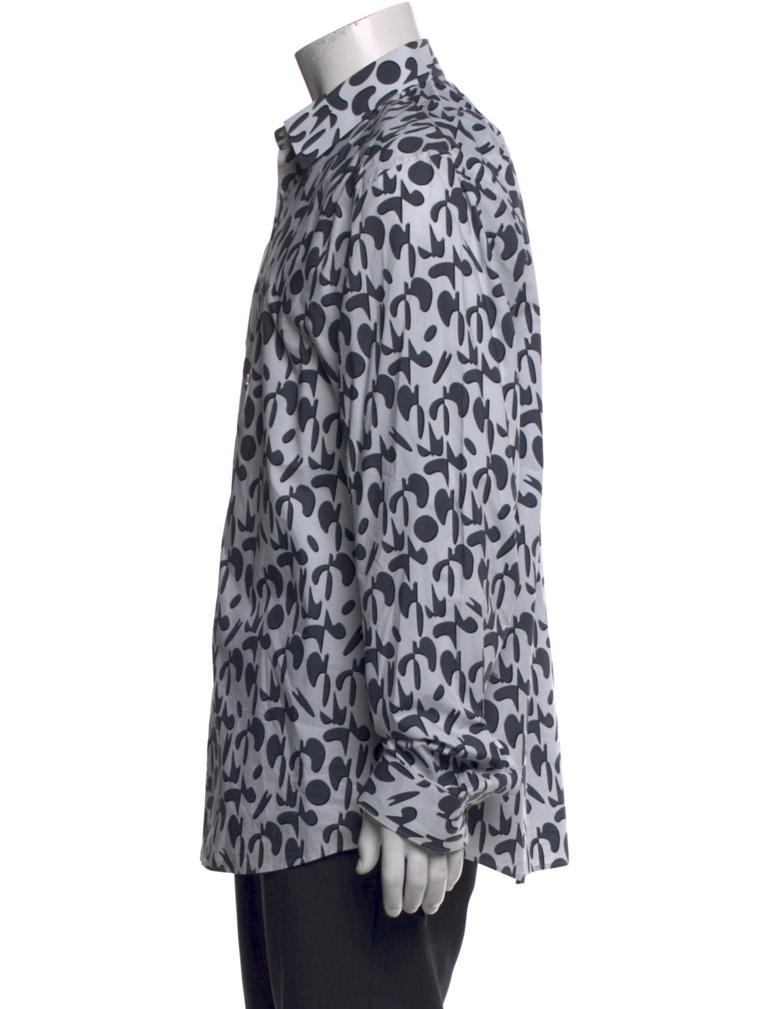 Jil Sander Printed Long Sleeve Shirt