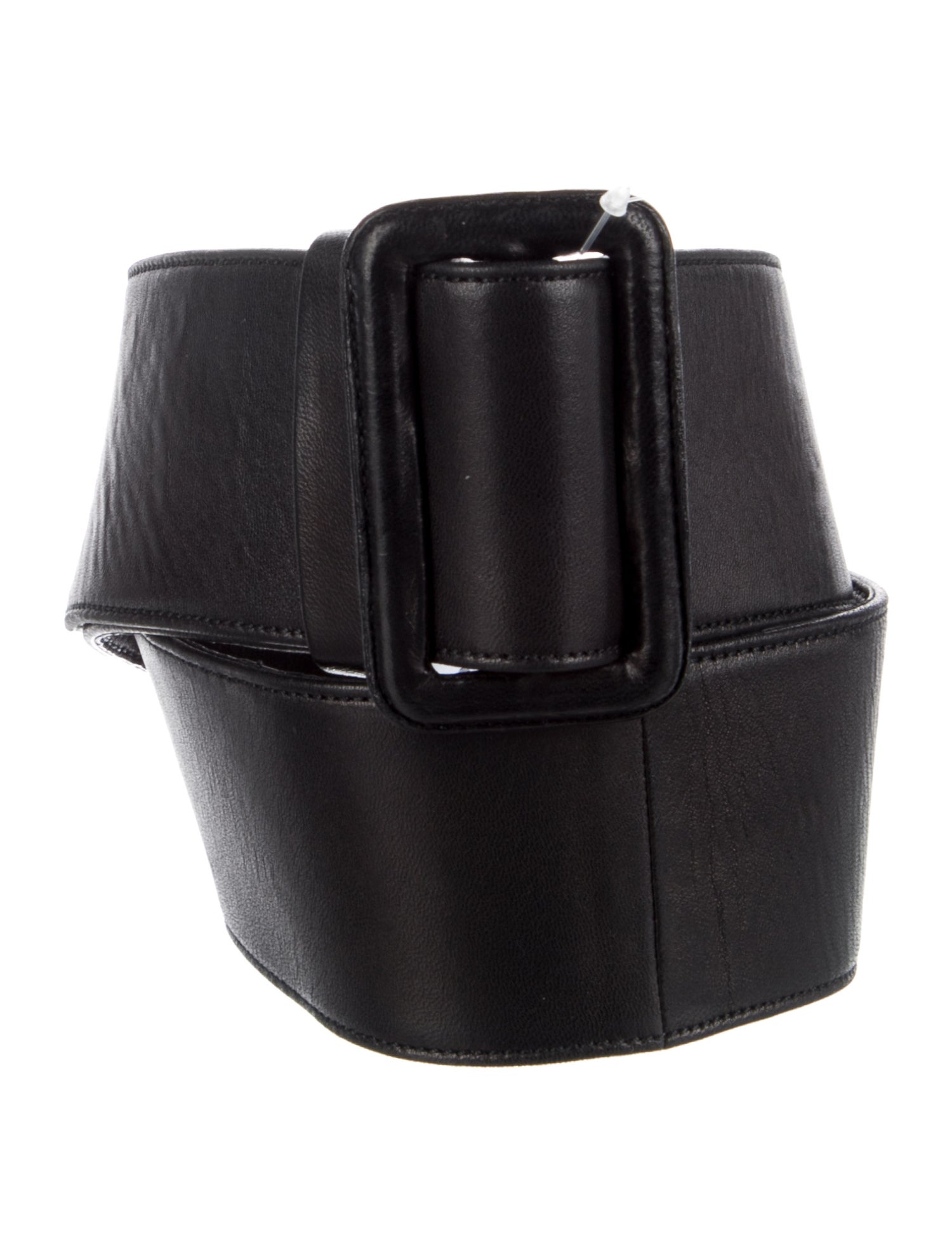 Jil Sander Wide Leather Waist Belt