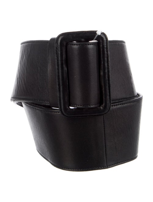 Jil Sander Wide Leather Waist Belt