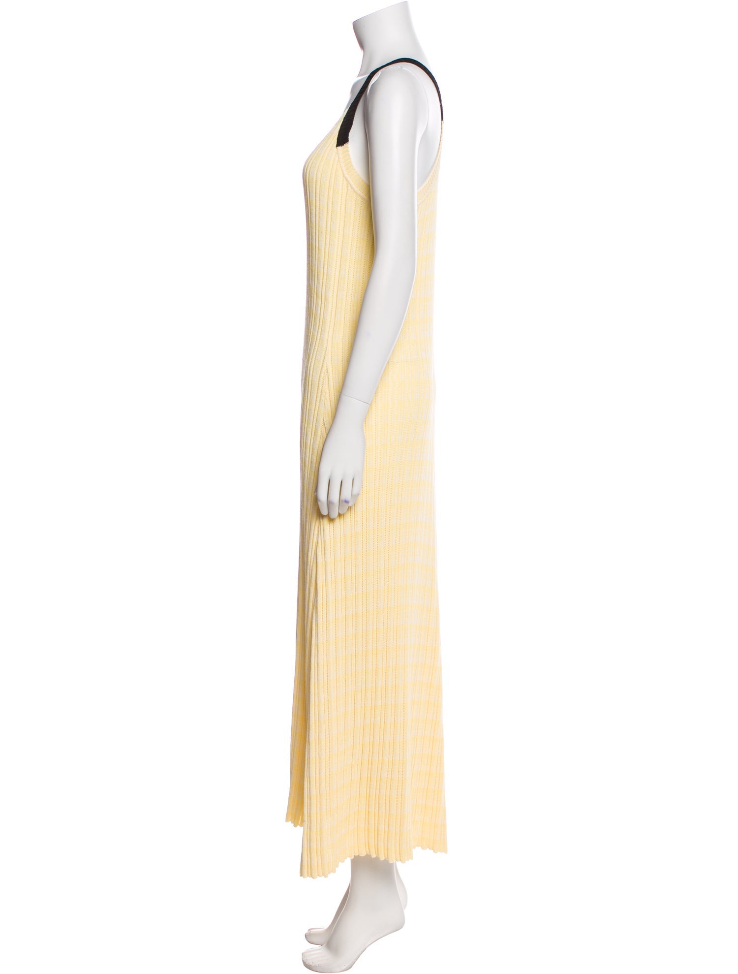 Jil Sander Striped Long Dress