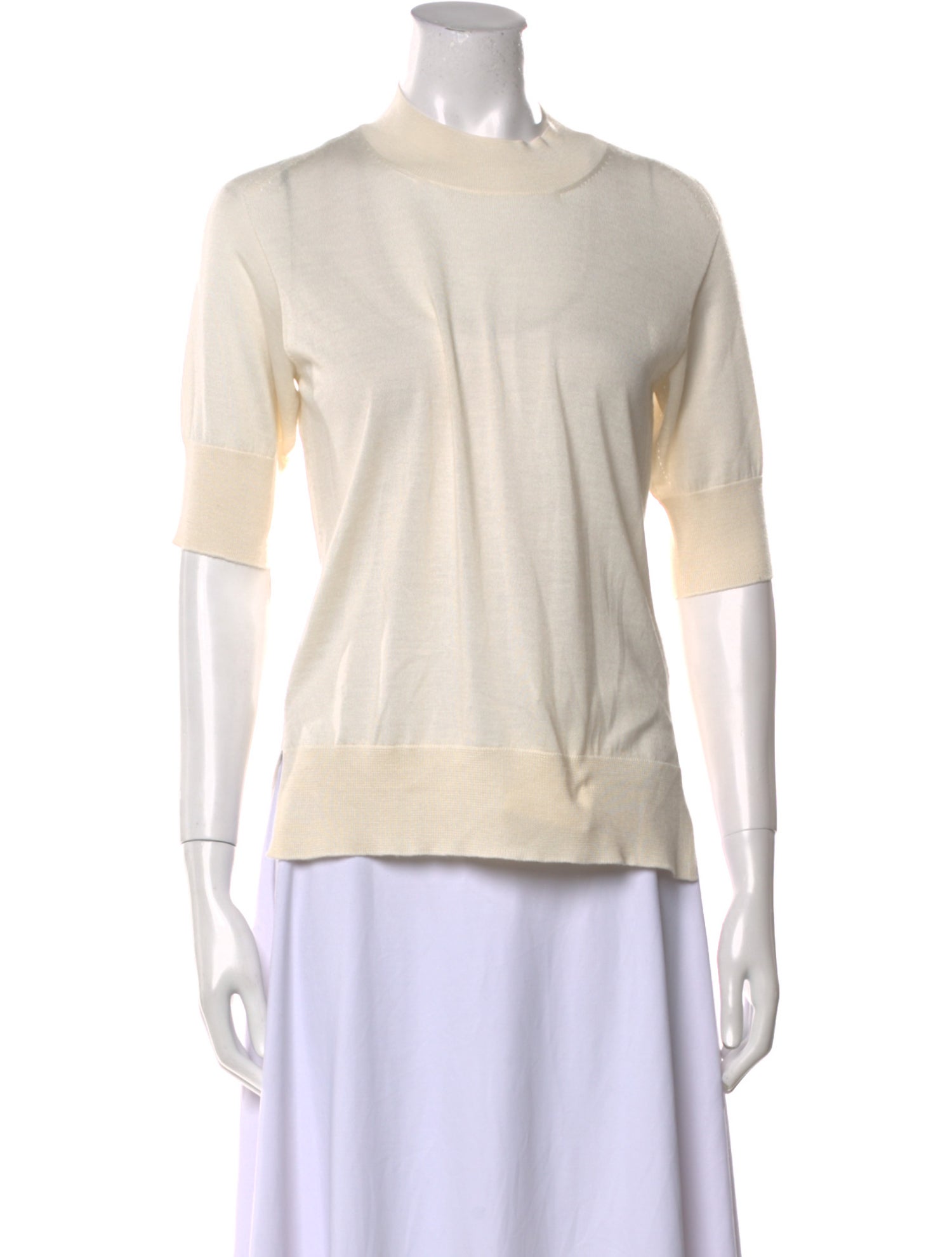 Jil Sander Cashmere Crew Neck T-Shirt w/ Tags