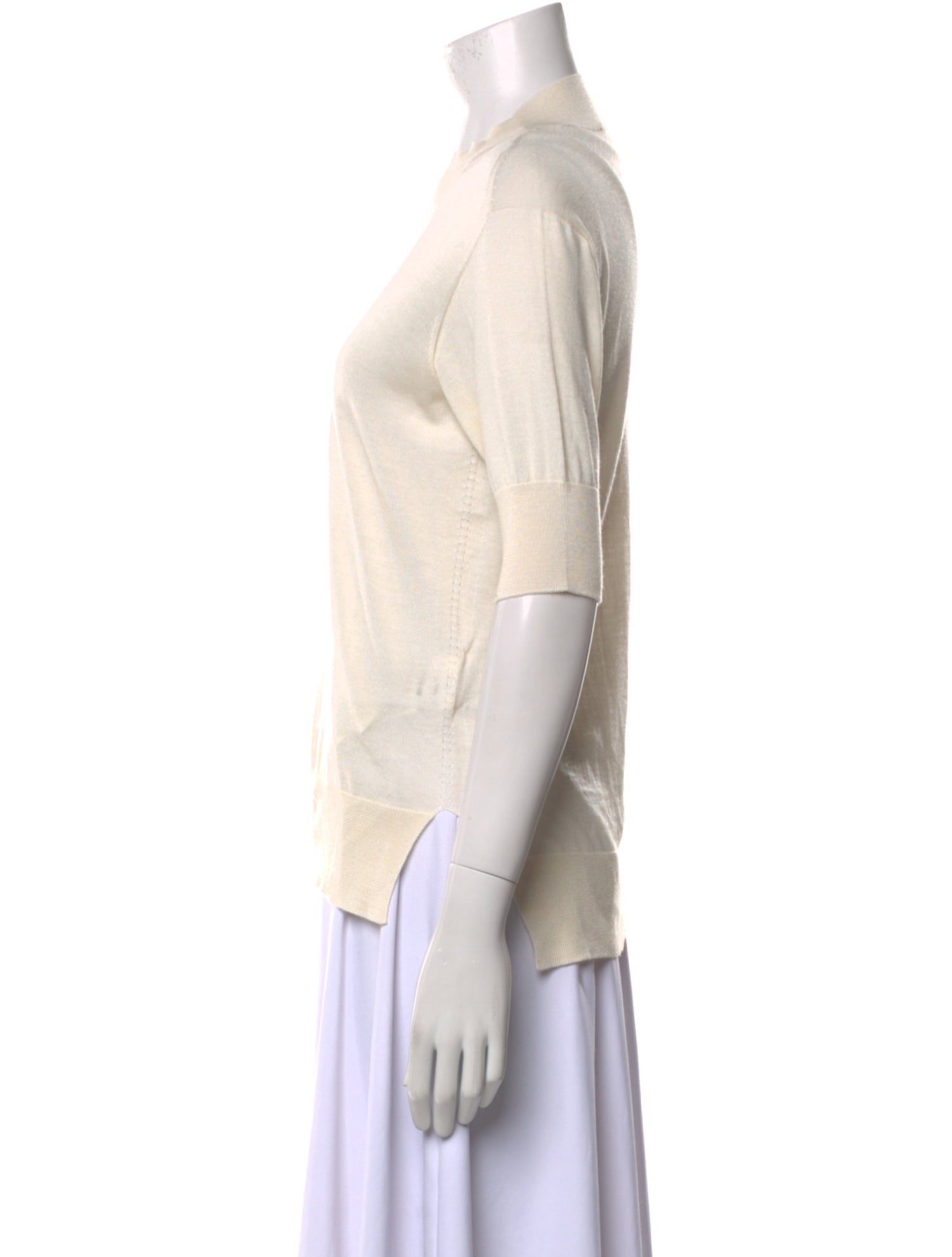 Jil Sander Cashmere Crew Neck T-Shirt w/ Tags