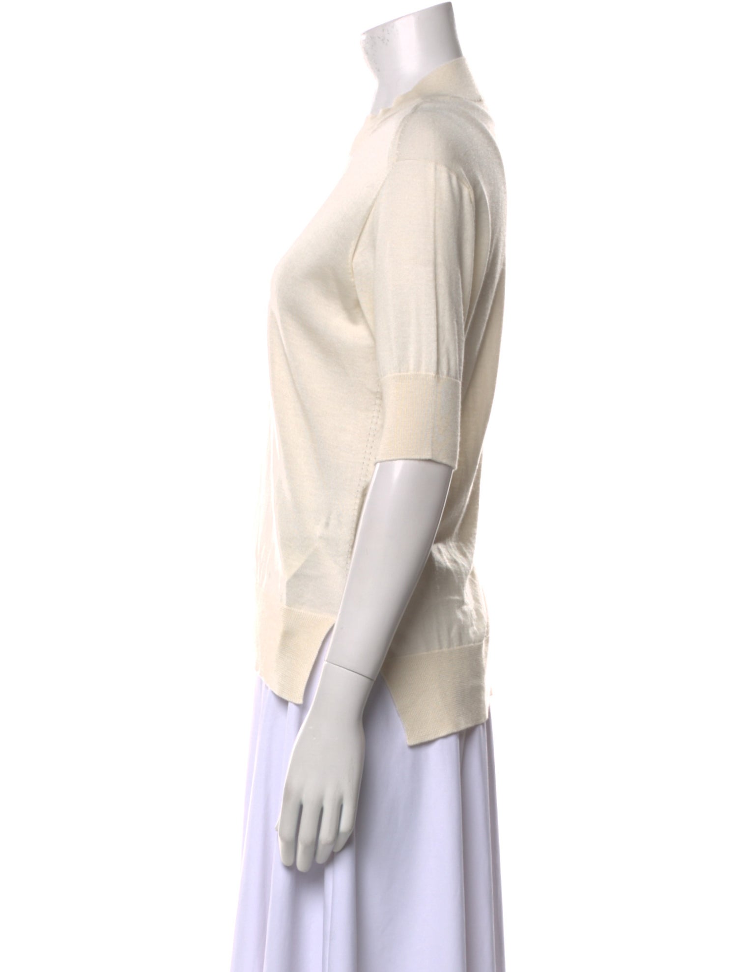 Jil Sander Cashmere Crew Neck T-Shirt w/ Tags