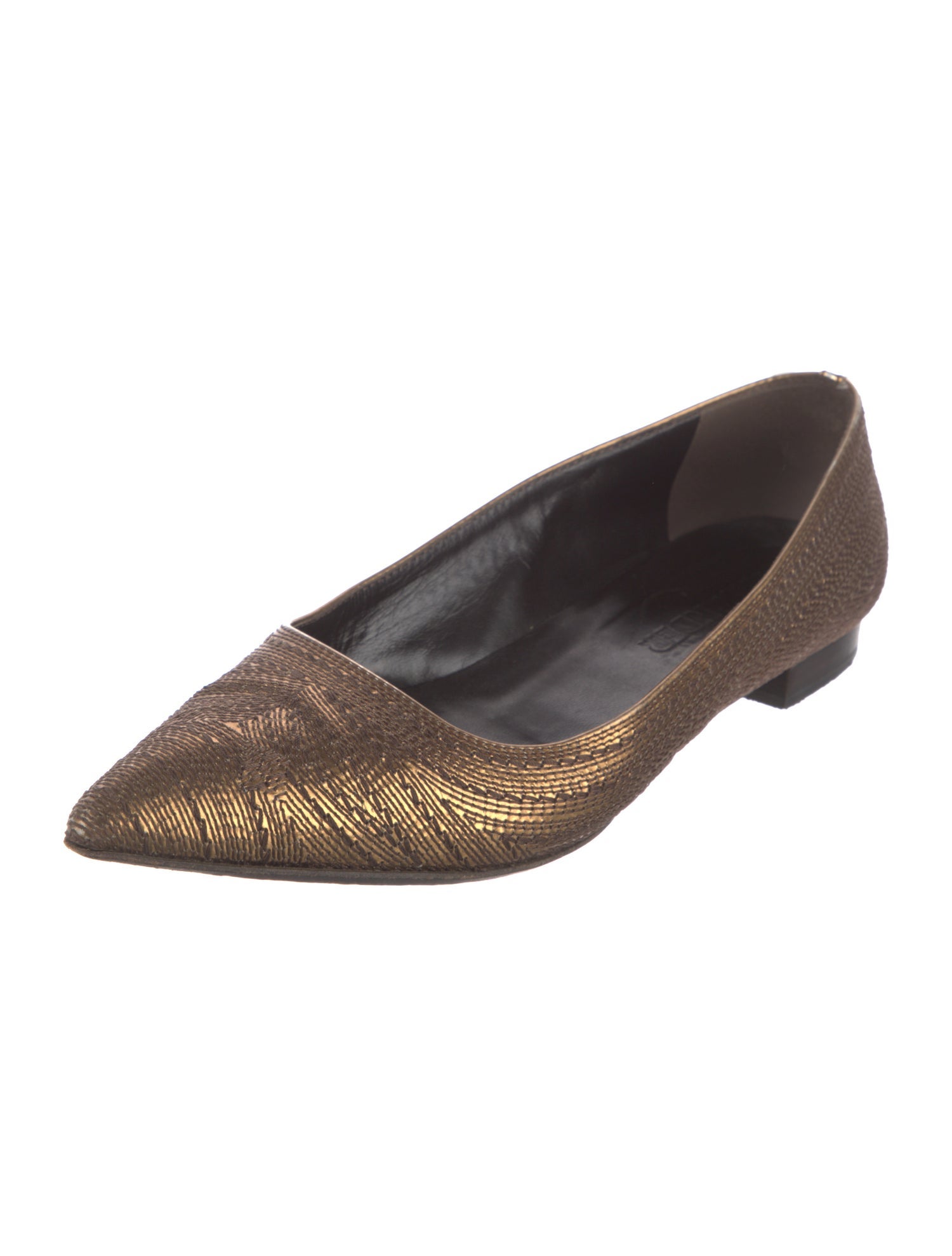 Jil Sander Leather Ballet Flats