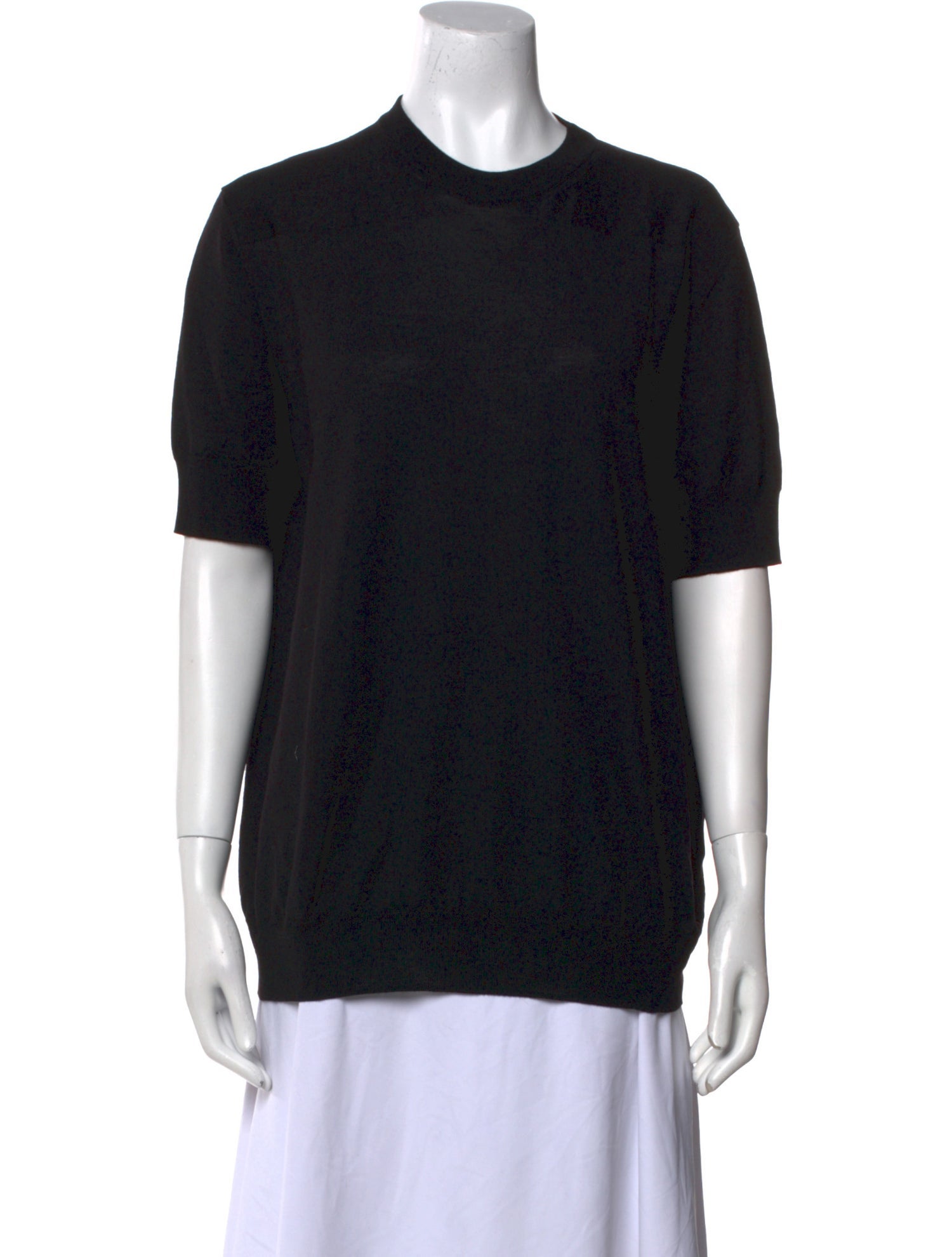 Jil Sander Virgin Wool Crew Neck T-Shirt w/ Tags