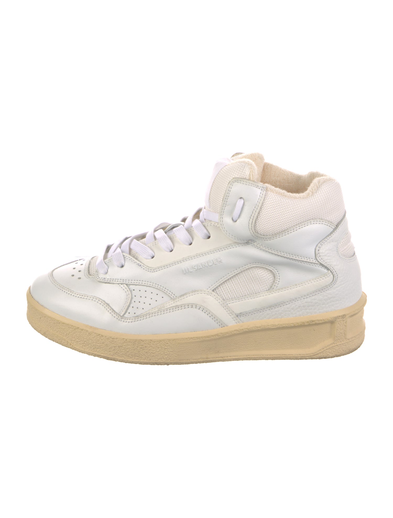 Jil Sander Leather Sneakers