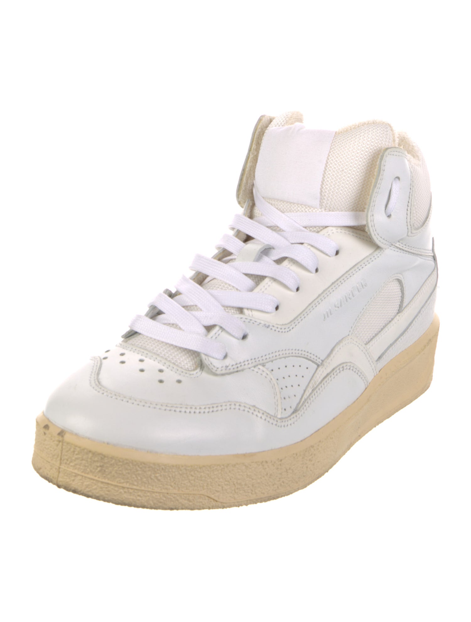Jil Sander Leather Sneakers
