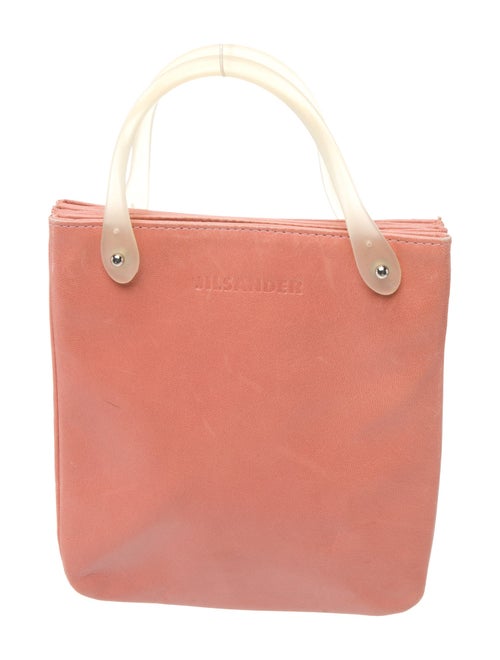 Jil Sander Leather Top Handle Bag