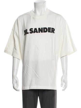 Jil Sander Graphic Print Crew Neck T-Shirt