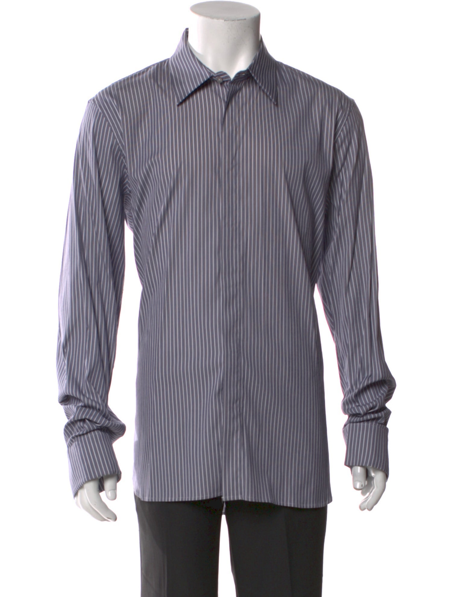 Jil Sander Striped Long Sleeve Shirt