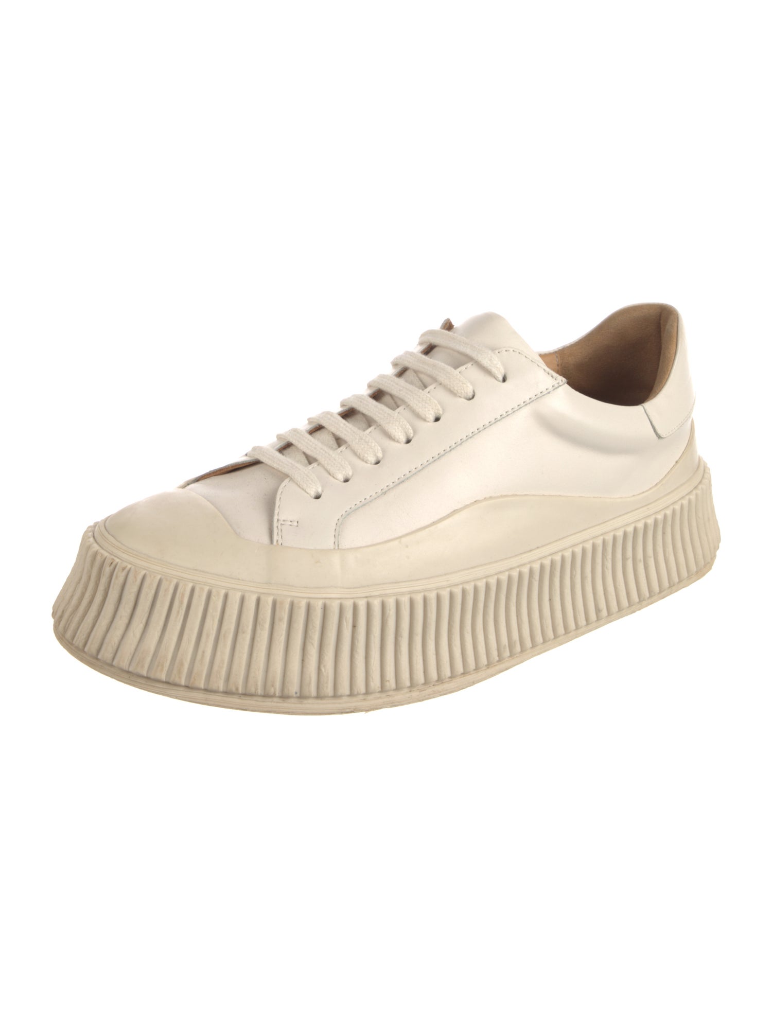Jil Sander Leather Sneakers